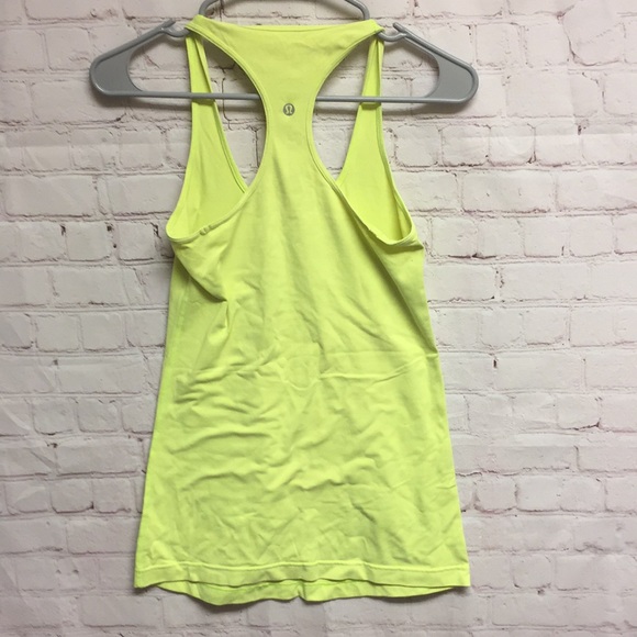 Lululemon highlighter color racer back tank top - Picture 2 of 3